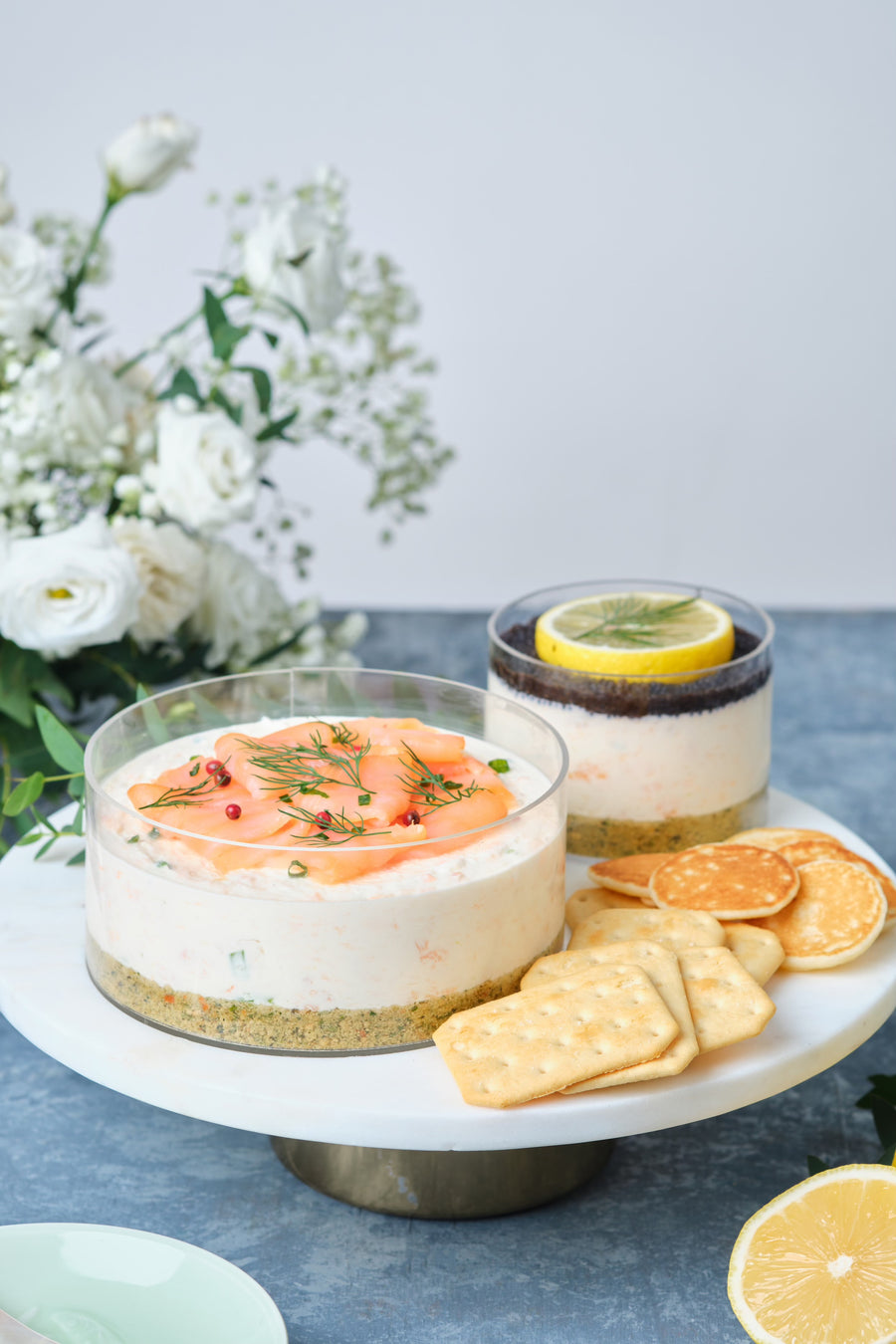 Smoked Salmon Cheesecake