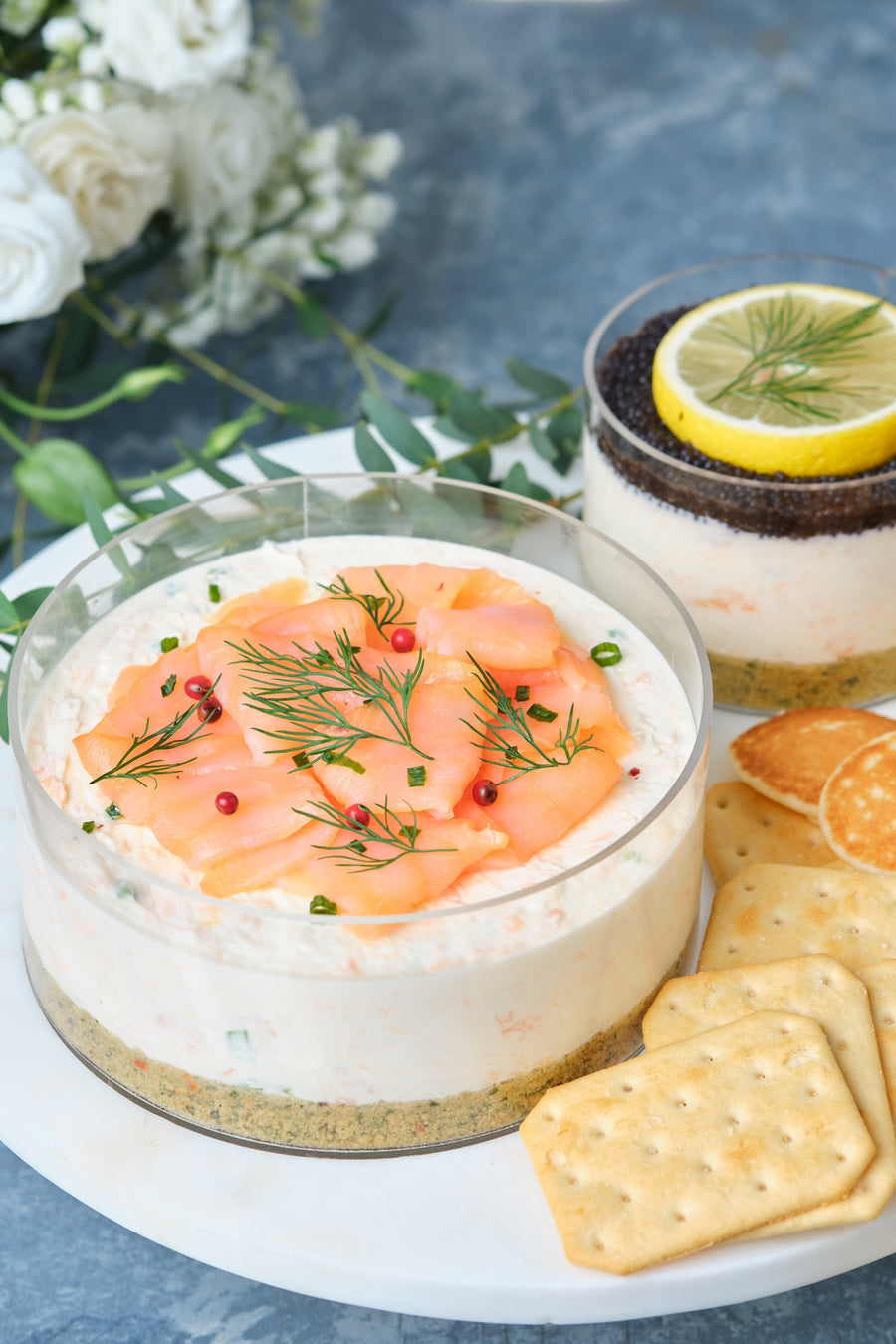 Smoked Salmon Cheesecake