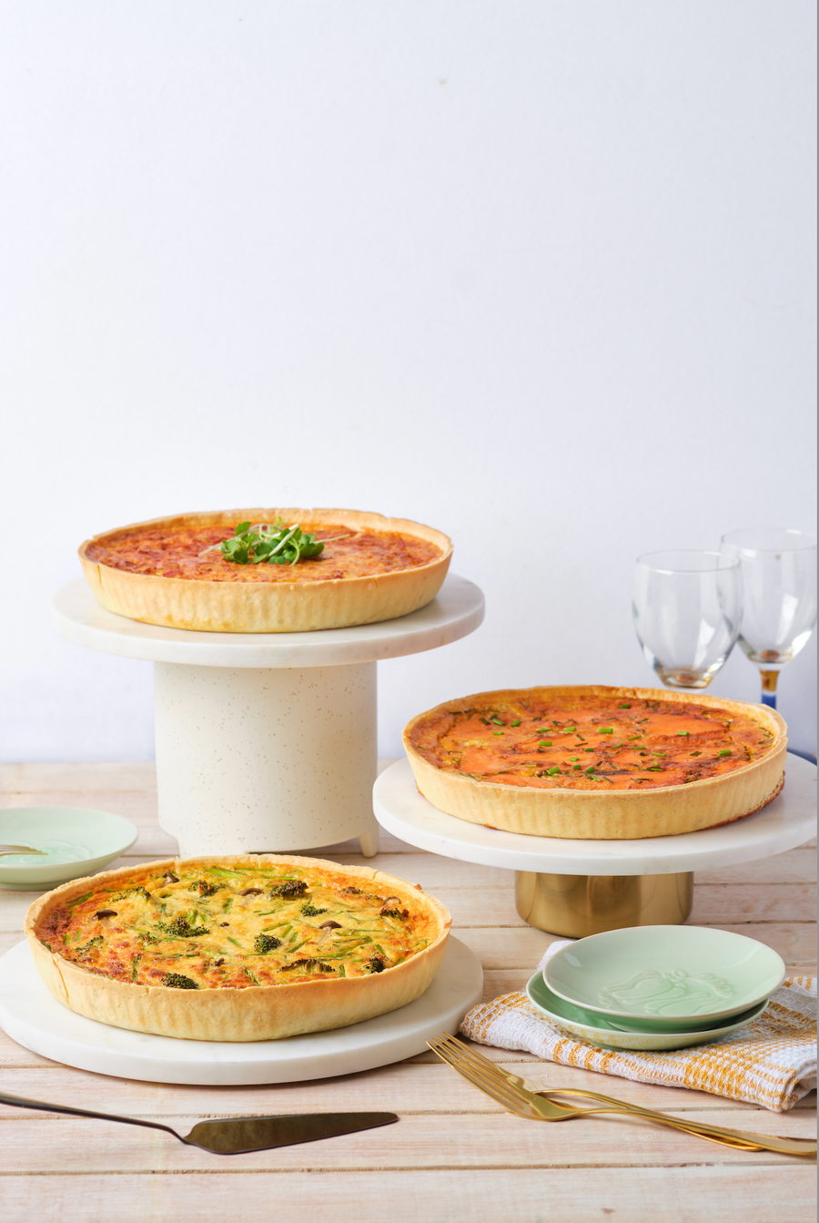 Smoked Salmon Quiche