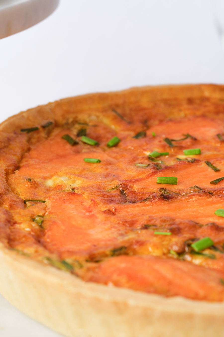 Smoked Salmon Quiche